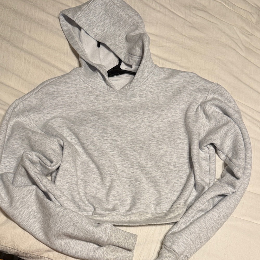 SKIMS cropped hoodie